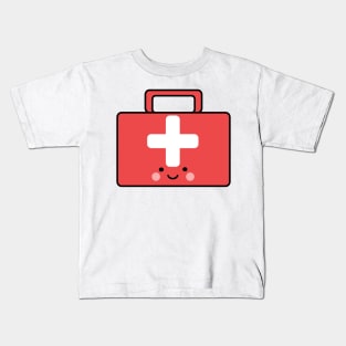 Cute First-aid box Kids T-Shirt